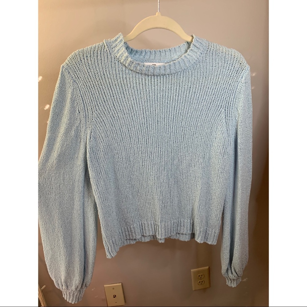 Bell sleeve sweater